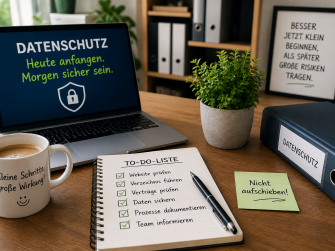 Datenschutz nicht heute? Warum kleine Unternehmen das Thema immer wieder aufschieben
