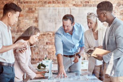 Kleine Firmen und Handwerker